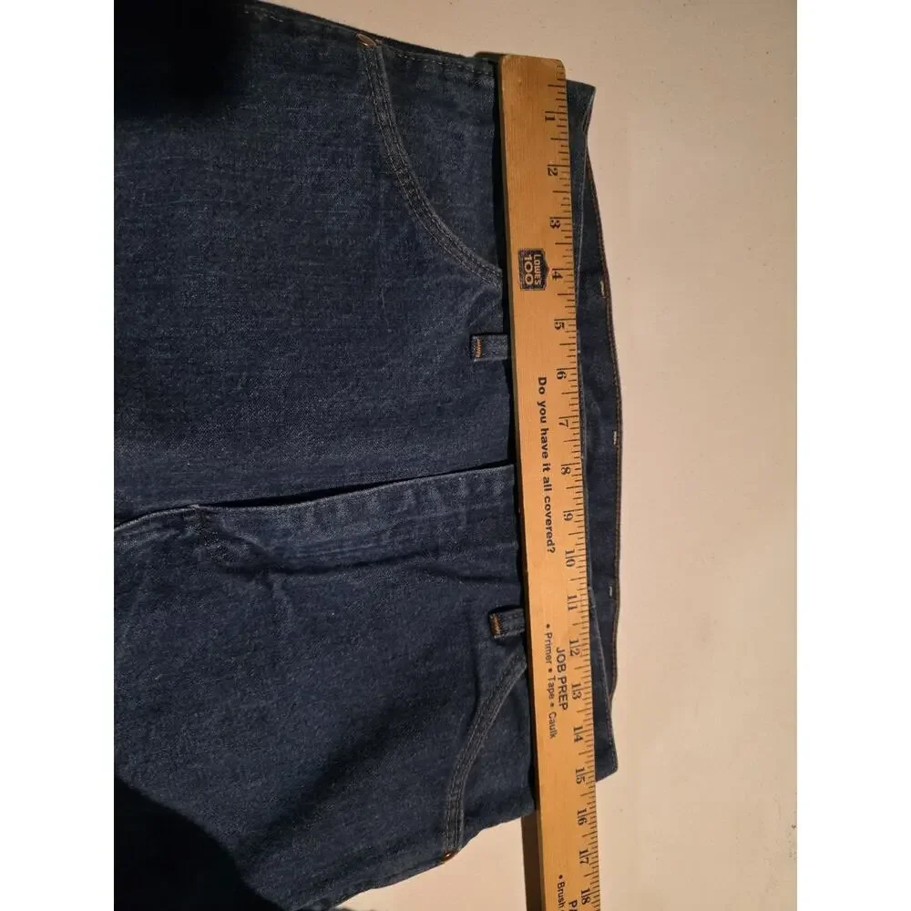 Wrangler Jeans Mens 32x30 Blue Western Straight Cowboy Work Denim Classic